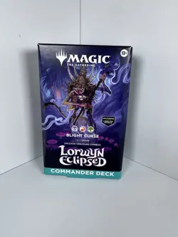 Magic The Gathering- Lorwyn Eclipsed - Commander Deck - Blight Curse - New - Image 1