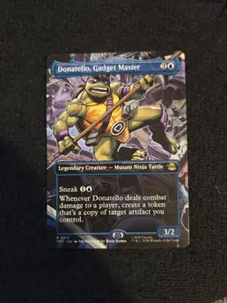 Donatello, Gadget Master (Borderless) R Teenage Mutant Ninja Turtles 212 NM - Image 1