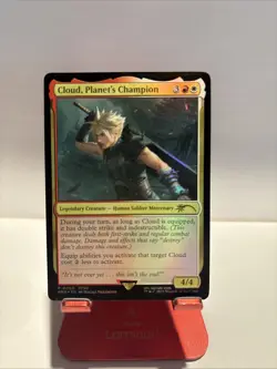 Cloud, Planet's Champion Foil - PRM 0003 NM - MTG Magic - Image 1