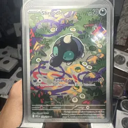 Pokemon TCG Shroodle 149/132 Me01: Mega Evolution Illustration Rare NM - Image 4