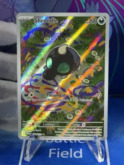 Pokemon TCG Shroodle 149/132 – Illustration Rare – Mega Evolution – NM - Image 1