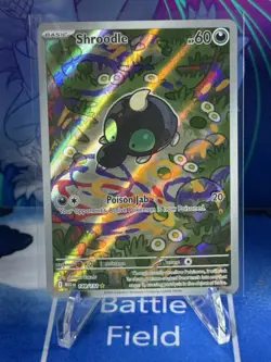 Pokemon TCG Shroodle 149/132 – Illustration Rare – Mega Evolution – NM - Image 3