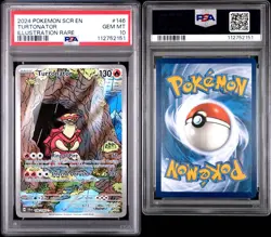 PSA 10 Pokemon TCG Turtonator Illustration Rare Stellar Crown 146/142 GEM MT - Image 3