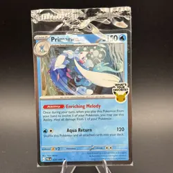 Pokemon TCG Primarina 020/084 Sealed Barnes & Noble 30th Pitch Black Promo - Image 1
