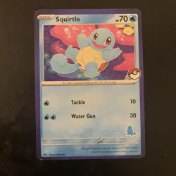 Squirtle My First Battle Common Regular English Blue Border Pokemon TCG LP / MP - Image 1
