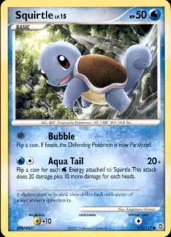 Squirtle 112/132 Common Secret Wonders Pokemon Near Mint - Image 1