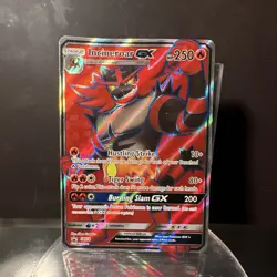 Pokemon Incineroar GX Holo Ultra Rare Full art - Image 1