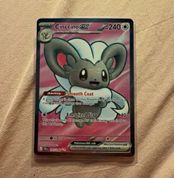 Pokemon Cinccino EX 105/086 Crimson Invasion Holo Ultra Rare English 2017 - Image 1
