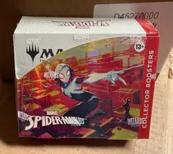 Magic the Gathering SPIDER-MAN COLLECTOR BOOSTER BOX Factory Sealed MTG - Image 1