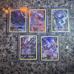 2015 TCG Pokemon XY Promo Full Art Lot Zekrom Reshiram Dialga Darkrai Palkia - Image 1