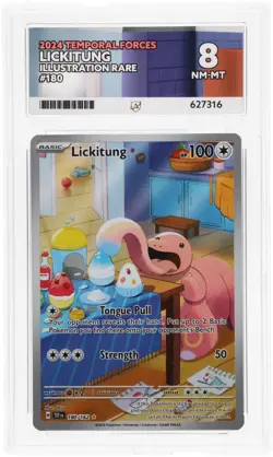 Lickitung 180/162 ACE Temporal Forces Pokemon ACE 8 Nm-Mt - Image 1