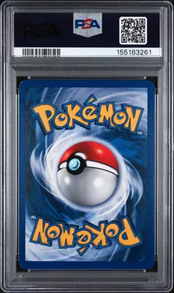 1999 POKEMON GAME #12 NINETALES-HOLO SHADOWLESS PSA 7 - Image 2