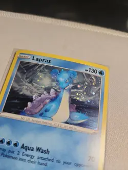 2020 Pokemon TCG Lapras Holo SWSH051 Black Star Promo NM - Image 2