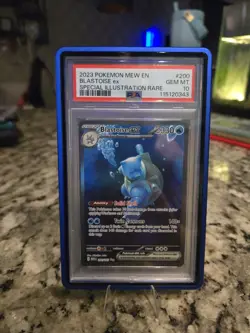 2023 Pokemon Scarlet & Violet 151 ~ Blastoise EX 200/165 SIR ~ PSA 10 Gem Mint - Image 1