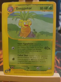 Exeggutor 12/147 Non-Holo Rare Card Aquapolis Set Pokemon Card - Image 1