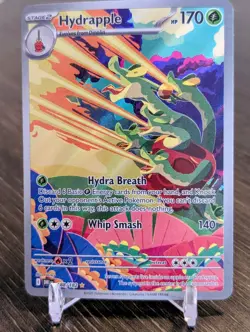 Hydrapple 188/182 Illustration Rare Destined Rivals Pokemon NM - Image 1