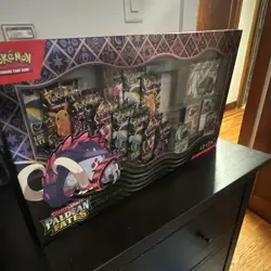 Pokemon Co. Int'l Paldean Fates Great Tusk & Iron Treads ex Box 2024 - Image 2