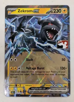 Prize Pack Zekrom EX Series 9 Play! Pokemon Right Stamp - Image 1