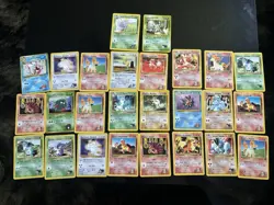Pokemon Cards TCG Gym Heroes Challenge 26 Card Lot Common Uncommon Rare See Pics - Image 1