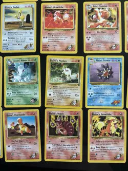 Pokemon Cards TCG Gym Heroes Challenge 26 Card Lot Common Uncommon Rare See Pics - Image 3