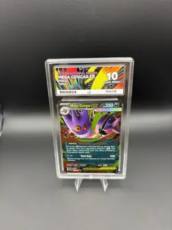 Pokemon TCG Mega Gengar Ex Phantasmal Flames 056/094 ACE 10 - Image 1