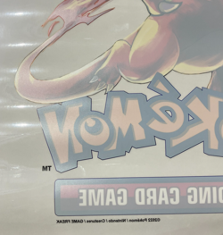 Pokemon Gigantamax Store Promo Window Cling Charizard 30x24 Brilliant Stars 2022 - Image 4