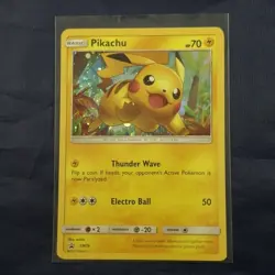 Pikachu SM76 Cosmos Holo HP - Sun & Moon Promo 2017 - Pokemon TCG Near Mint - Image 1
