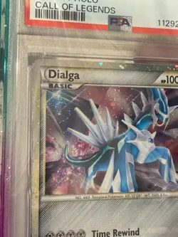2011 POKEMON CALL OF LEGENDS #SL2 DIALGA-HOLO PSA 7 Swirl 🌀 - Image 3