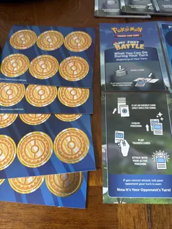 Pokemon My First Battle Deck Instructional Playmat - Set Of 8 - Image 3
