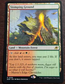 Stomping Ground #258 (NM) Edge of Eternities EOE MTG - Image 1
