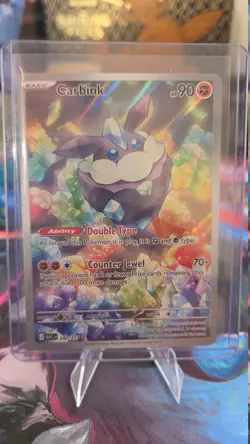 Pokemon Carbink 242/217 Ascended Heroes Illustration Rare NM Near Mint TCG - Image 1