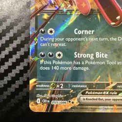 Krookodile ex 55/86 Double Rare Pokemon Chaos Rising ME04 NM - Image 4