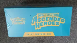 Pokemon TCG Ascended Heroe’s ETB Elite Trainer Box New & Sealed Set Rare Htf - Image 3