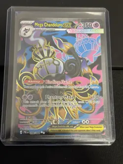 Pokemon TCG- Mega Chandelure ex - 099/084 - ME05: Pitch Black (ME05) Ultra Rare - Image 3