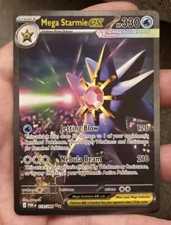 Pokemon Perfect Order Mega Starmie EX 118/088 Special Illustration Rare SIR NM - Image 1