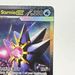Mega Starmie ex 118/088 SIR 🌟 Perfect Order 🌊 NM Pack Fresh! 💎 Toploader 📦 - Image 3