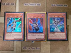 YUGIOH DARKLORD SUPERBIA + ASMODEUS + EDEH ARAE LC02 ULTRA LIMITED ED NM - Image 1