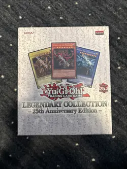 YuGiOh Legendary Collection 25th Anniversary Display Case 5 Boxes Factory Sealed - Image 1