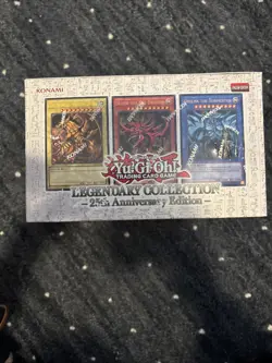 YuGiOh Legendary Collection 25th Anniversary Display Case 5 Boxes Factory Sealed - Image 5