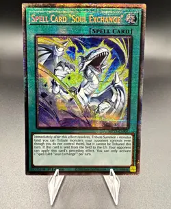 Konami Yu-Gi-Oh! TCG Soul Exchange MP25-EN007 1st Ed Prismatic Secret Foil - Image 1