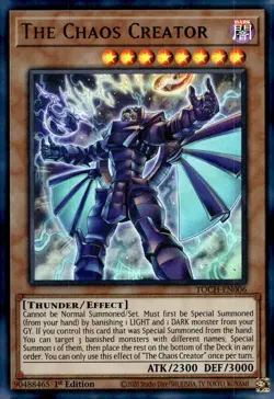 Yu-Gi-Oh! The Chaos Creator 1st Ed. TOCH-EN006 Ultra Rare NM/LP x1 - Image 1