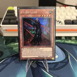 YuGiOH! - K9-ØØ Lupis - JUSH-EN034 - Collectors Rare - NM - 1st Ed - Image 1