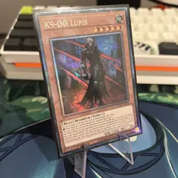 YuGiOH! - K9-ØØ Lupis - JUSH-EN034 - Collectors Rare - NM - 1st Ed - Image 2