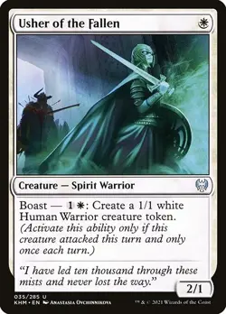 Usher of the Fallen 1x MtG Kaldheim SP/NM - Image 1