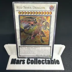 Yu-Gi-Oh! Red Nova Dragon 1st Edition Ultimate Rare STBL-EN042 LP - Image 1