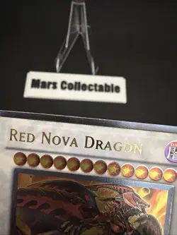 Yu-Gi-Oh! Red Nova Dragon 1st Edition Ultimate Rare STBL-EN042 LP - Image 5