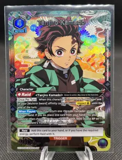 Union Arena Demon Slayer Vol. 2 Tanjiro Kamado UEX05BT/KMY-3-017 SR* - Image 1