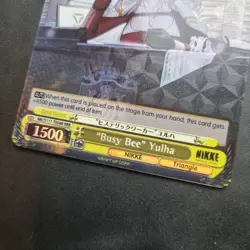 Weiss Schwarz goddess of victory Nikke english NIK/S117-TE04R RRR Yulha - Foil - Image 3