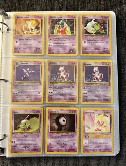 Pokemon Card Binder Collection - WotC Vintage Lot w/Holos, 1st Editions & Rares - Image 2