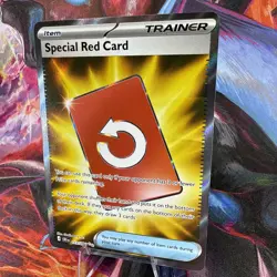 Special Red Card Full Art Ultra Rare Trainer (113/086) — ME: Chaos Rising, NM - Image 2